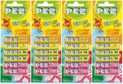 Packs pez sweets - of, refills