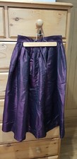 Tara Starlet 50s Style Skirt Shimmery Purple
