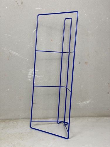 Blue metal dvd storage - storage, rack