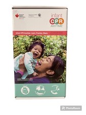 Infant CPR Anytime Kit AHA Heart Association DVD Training + Baby Manikin - NEW