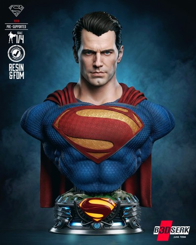Man steel b3dserk 3d - man,