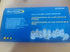 Blue Point. 40 PC 1/4 "