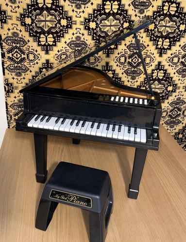 Kids black grand - kids, piano