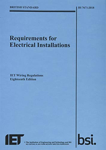 Requirements for electrical - for,