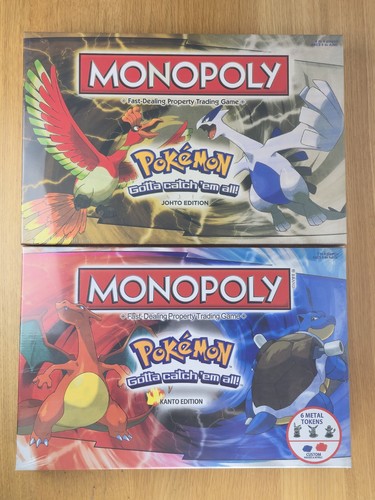 Pokemon monopoly johto kanto - monopoly, &