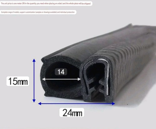 Car door seal - rubber, trim