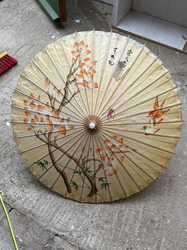 Vintage bamboo wax rice paper - vintage,