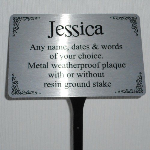 Personalised memorial plaque - personalised,