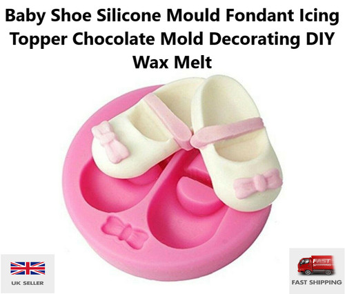 Baby shoe silicone mould - baby,