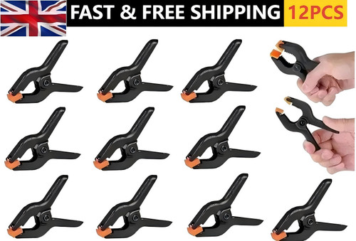 Large spring clamps - 12, 6