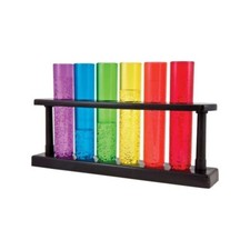 GAY PRIDE COLOURED TEST TUBE SHOOTERS LGBT DRINKING GAMES SHOT GLASSES