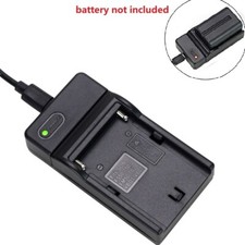 NP-FM500H Slim Battery Charger for Sony SLT-A57 A65 A77 A99 ILCA-77M2 ILCA-77M2Q