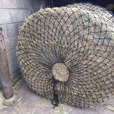 BALE NET HAYLAGE EXTRA LARGE ROUND BALE WILD BOAR BLACK EQUESTRIAN *FREE POST*