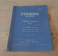 Perkins diesel P6 series Mk 3N
