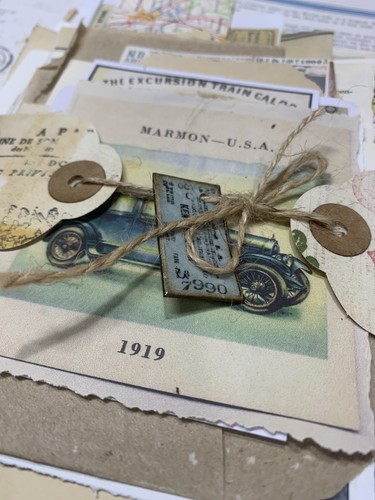 Large junk journal - papers, pack