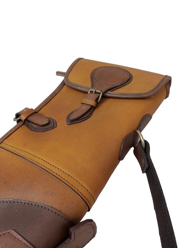 Genuine leather gun - leather, slip