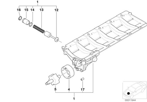 Bmw genuine oil - genuine, pump