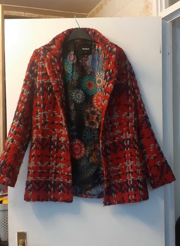 Desigual wool blend textured - blend,