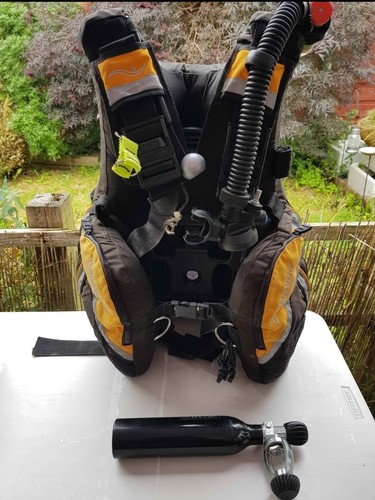 Scuba diving buddy bcd - diving,