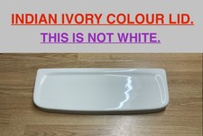 Toilet Cistern Lid = INDIAN IVORY Shires Model Red 494 P.C,  564x197mm, RC-41