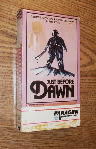 Just before dawn vhs 1983 - just, 1983-ex