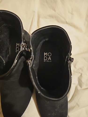 Moda pelle black suede - moda,