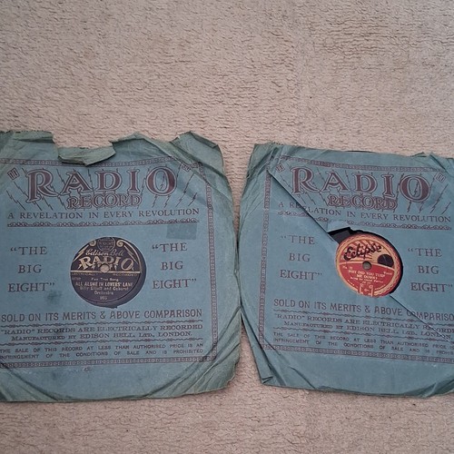 1930s 78rpm shellac - 78rpm, records