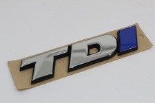 VW Transporter T4 T4 Rear Boot TDi Badge Logo Blue New Genuine 7D0853675CHCE