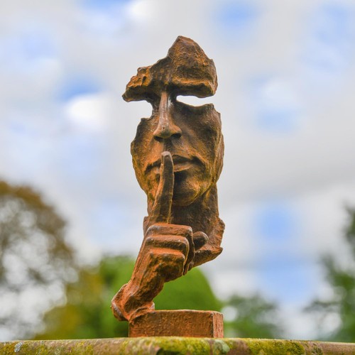 Rustic cast iron abstract - cast,