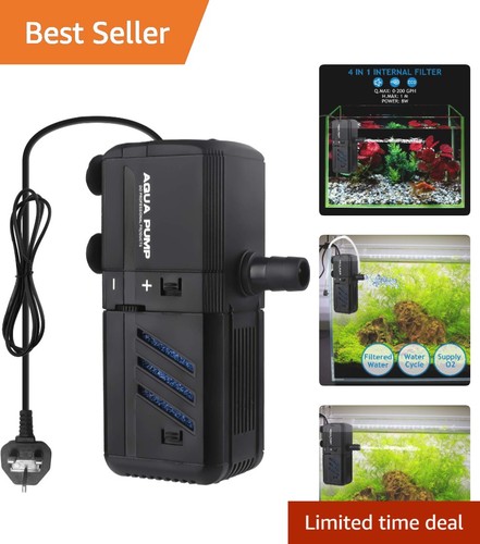 Submersible aquarium filter - aquarium,