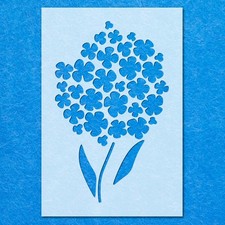 Ball Flowers Stencil: Mylar
