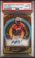 Jeff Sims 2022 Bowman U