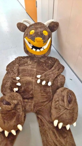 Gruffalo inspired mascot - gruffalo,