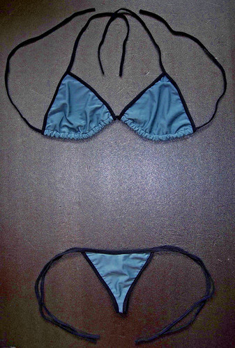 Sexy micro dark grey string - micro,