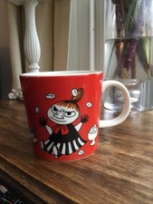 Arabia Finland Tove Jansson Moomin ‘Little My’ Red Mug