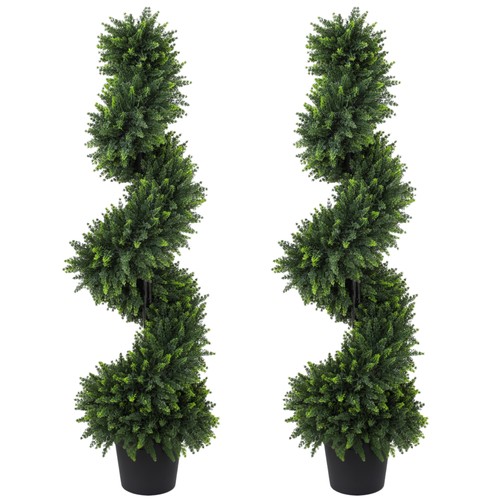 Artificial cypress topiary - artificial,