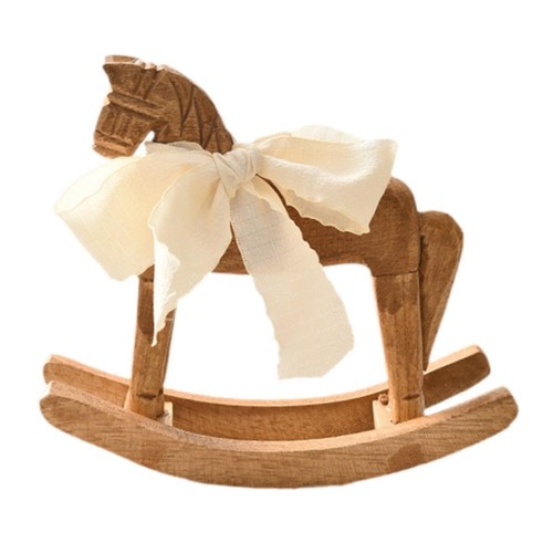Unique wooden rocking horse - rocking,