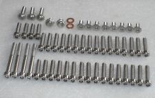 Suzuki GSF650 Bandit 2007-14 Engine Covers 53pc Stainless Allen Bolts Screws Kit