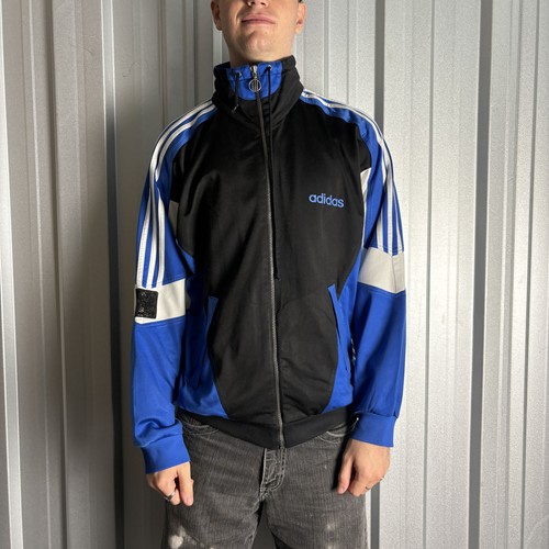 Vintage adidas 90s blue black - adidas,