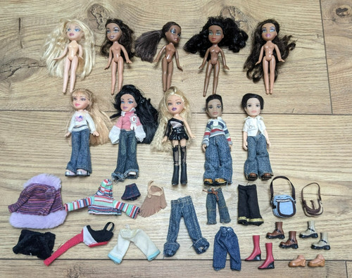Bundle lot mga lil bratz - mga,