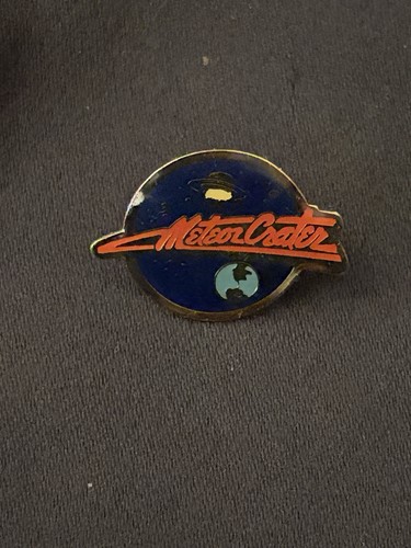 Meteor crater arizona pin - meteor,