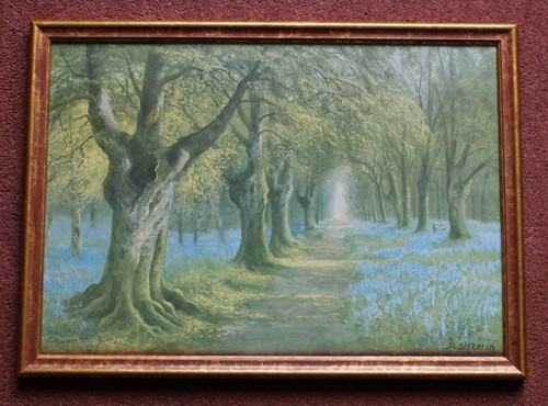 Framed daniel sherrin signed - daniel,