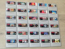 Super Nintendo (SNES) games choice Zelda Mario World Kart Donkey Kong Asterix and much more