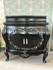 Cabinet Black Marble Top Home