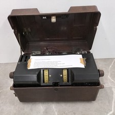 VINTAGE PHILIPS 2531 BAKELITE RADIO Circa 1930 Wireless Valve Tube