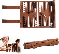 Travel Backgammon Set, Roll Up