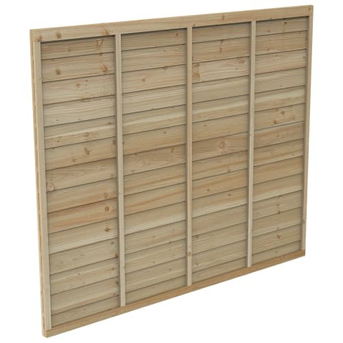 6x5ft pressure treated overlap - 6x5ft,
