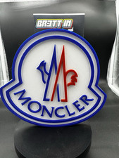 Moncler Sign | Logo | Free Standing | Mancave | Bedroom | 15cm Wide