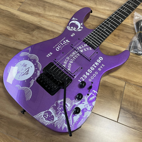 Custom kirk hammett purple - hammett,