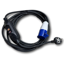 Cable Extension Lead 16A In-Line RCD For Bouncy Castle Caravan Boat